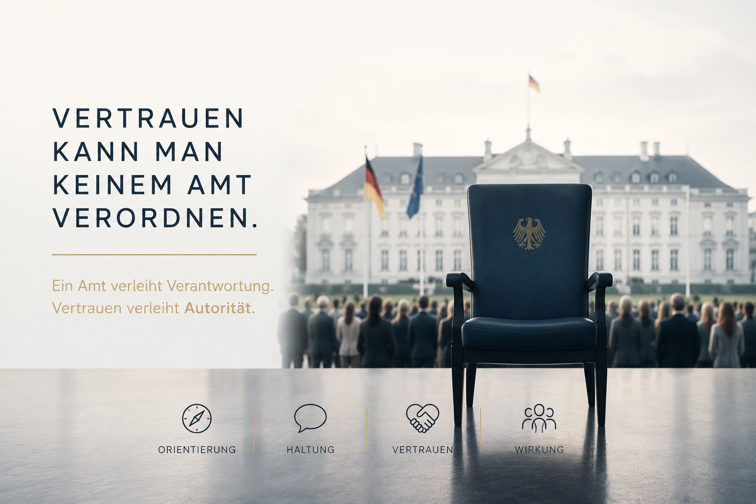 Vertrauen kann man keinem Amt verordnen